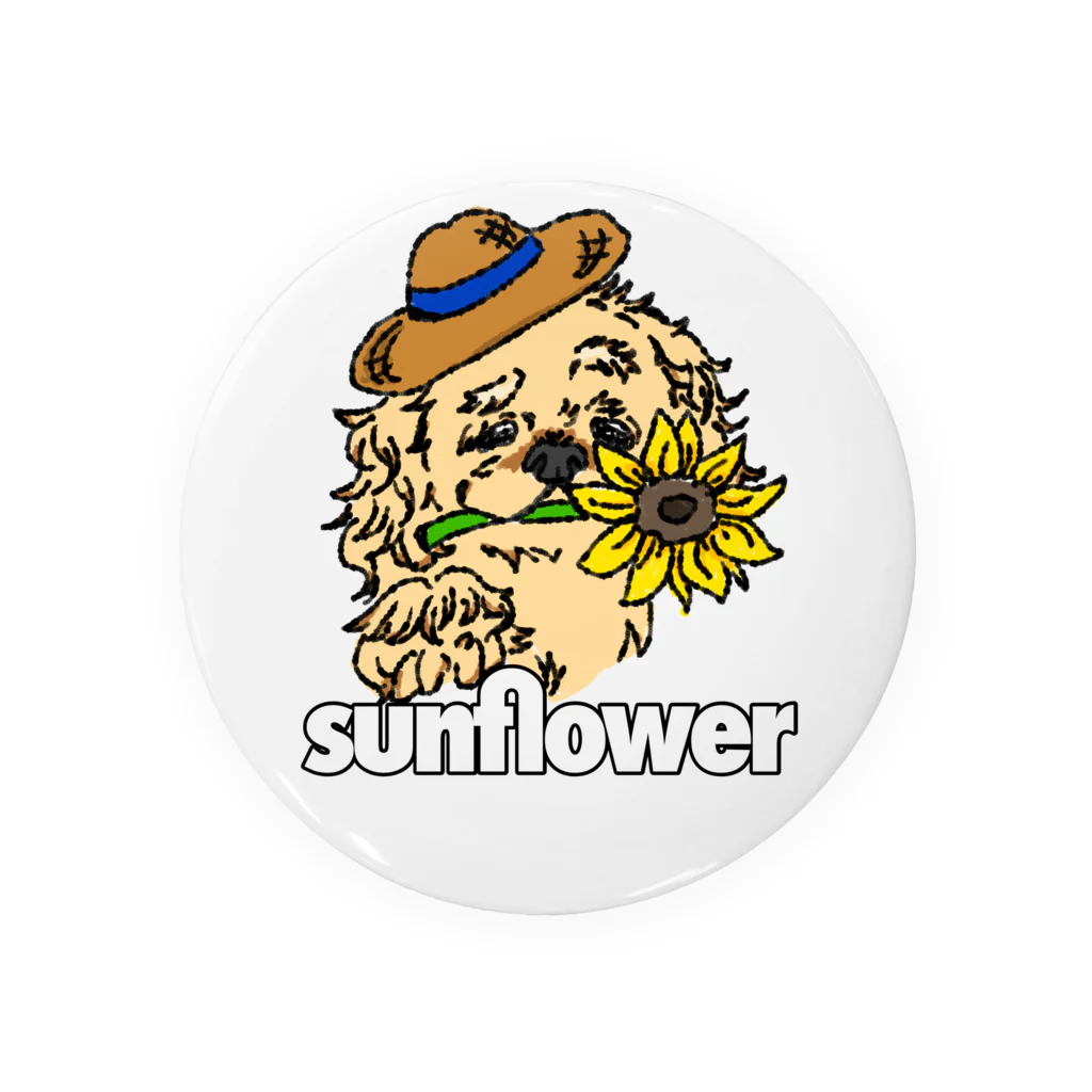sunflowerのsunflower Borusitiくん 缶バッジ