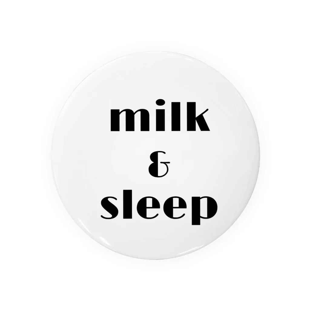 ●babyshop● shunの赤ちゃんの1日 MILK&SLEEP 缶バッジ