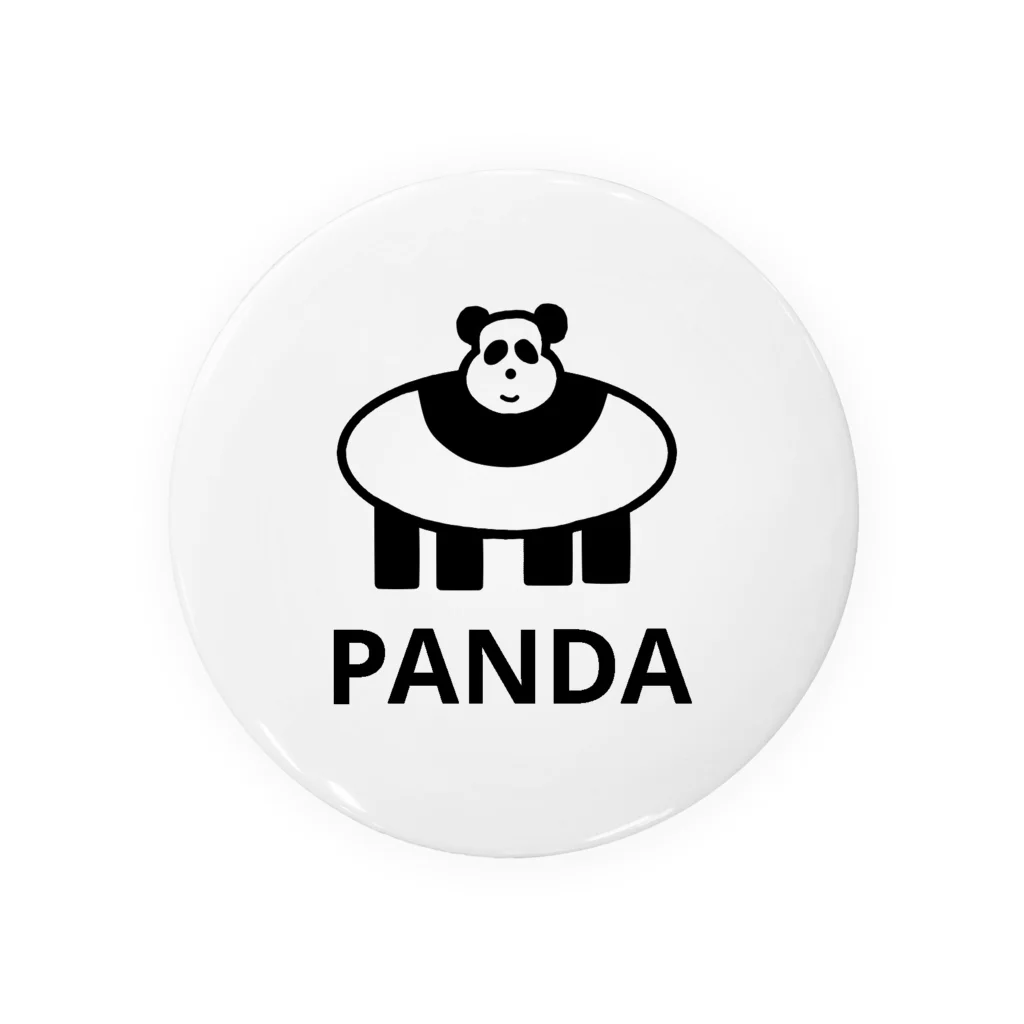 Pop AnimalsのPANDAさんシリーズ 缶バッジ