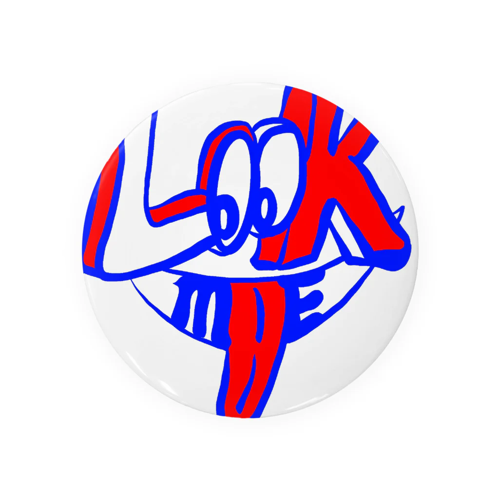 LaffinのLOOK ME！！ Tin Badge