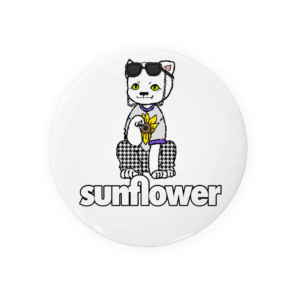 sunflowerのsunflower Croissantくん Tin Badge