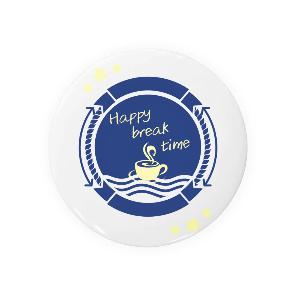 Happyのホッと一息 Tin Badge