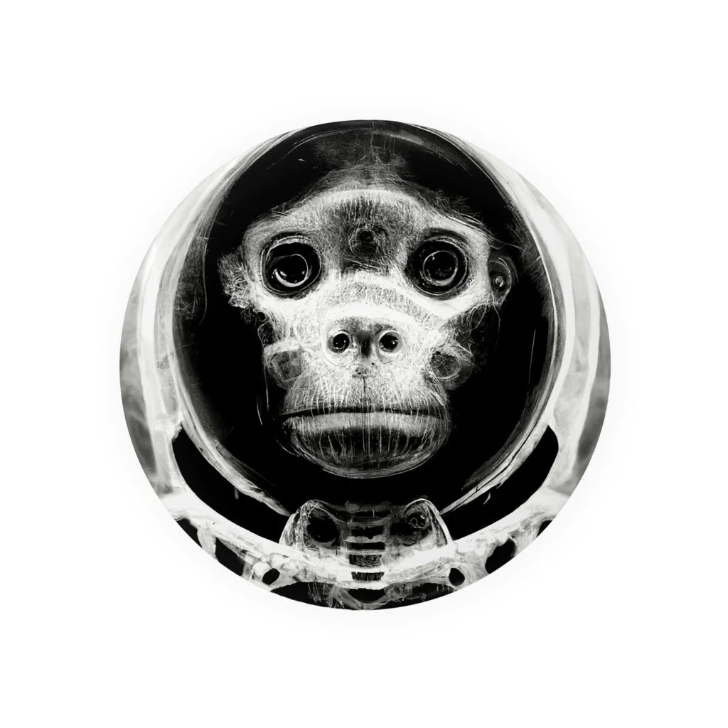 Eye2EyeのSpace Monkey #2 缶バッジ