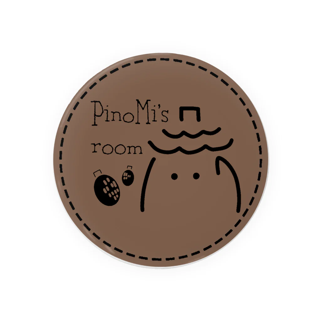  PinoMi's room【雑貨屋】のPinMi's room 缶バッジ