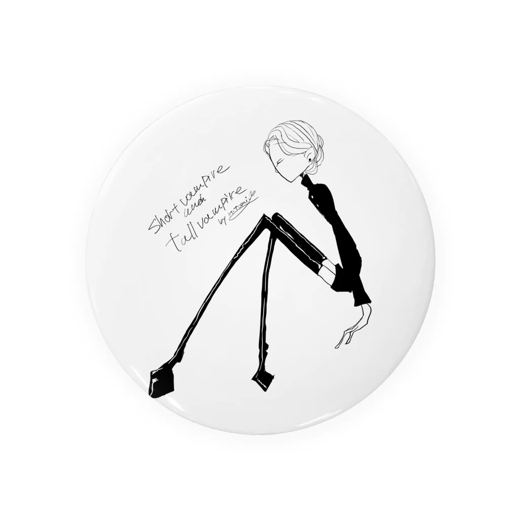 Hitomi.yのShort vampire Yuki Tin Badge