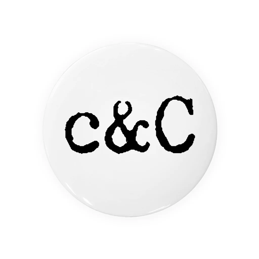 c&Cのロゴ Tin Badge