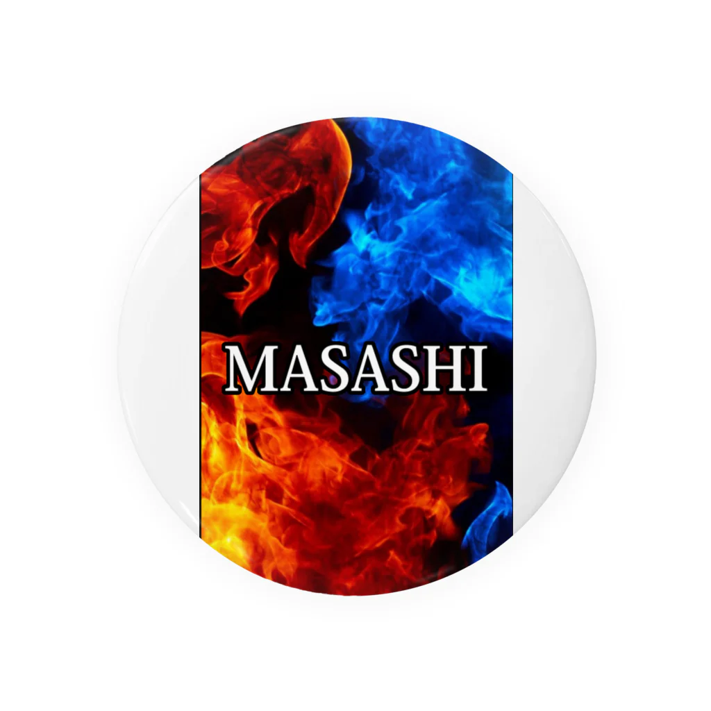 masa.SHOPの炎のMASASHI 缶バッジ