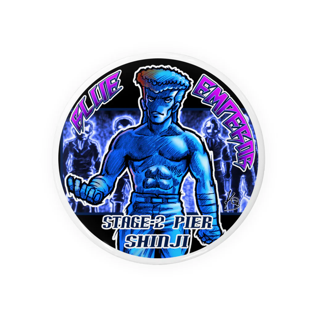 Kon-ART グッズショップのBLUE Emperorシンジver03 Tin Badge