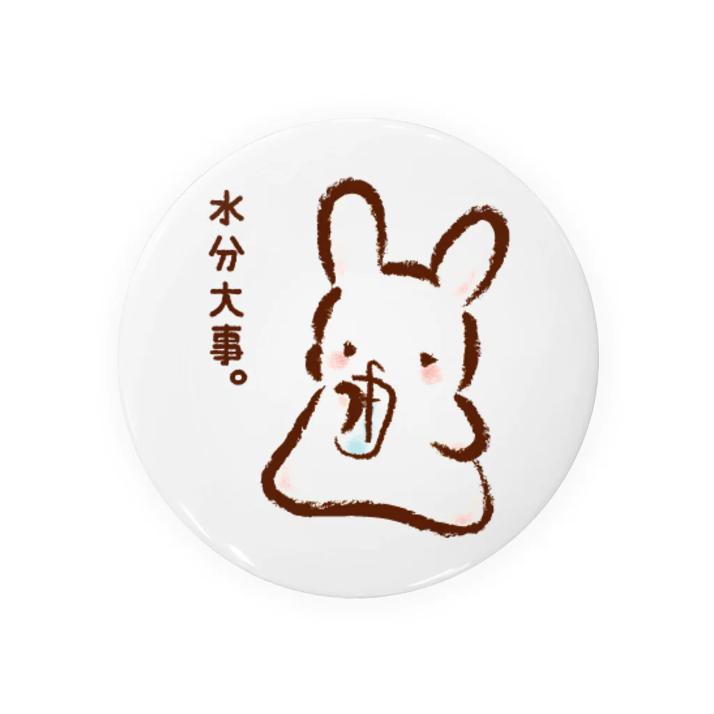 きたいのぞみ(ki)の水分大事。 Tin Badge