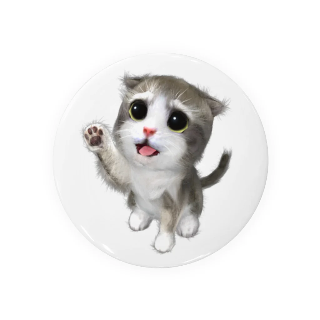 もふ猫もふうのもふ猫もふう（おかえり） Tin Badge