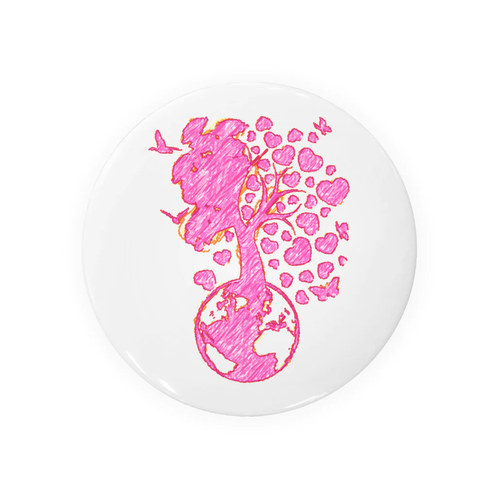 AURA_HYSTERICAのThe_Mother_Tree Tin Badge