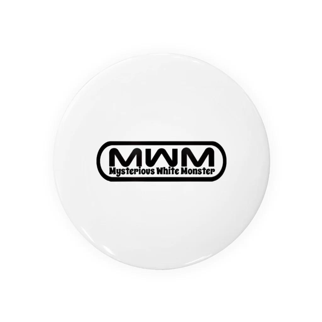 ピューちゃんのお店のMWM(白) 缶バッジ