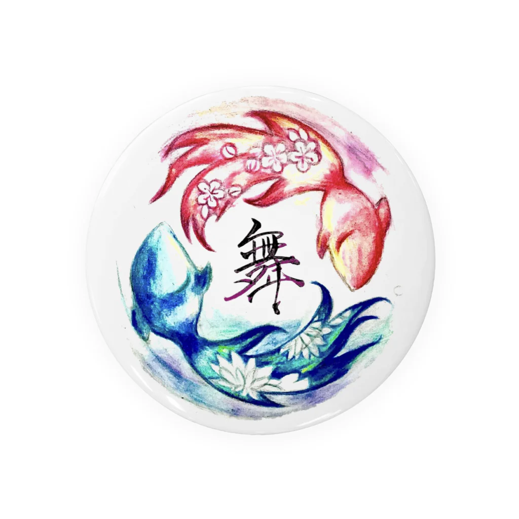 天幻喜幻の金魚の舞 Tin Badge