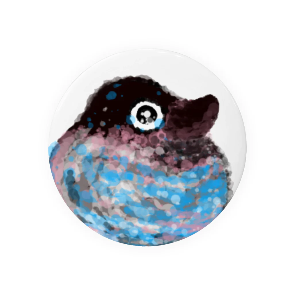 島兎-シマウサギ-のアデリーペンギン(丸々) Tin Badge