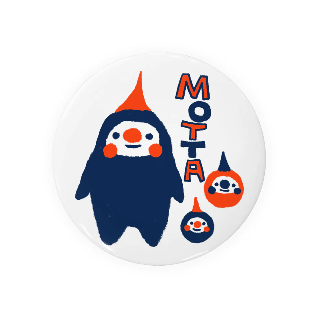 たまひろみShopのMOTTA赤青 Tin Badge