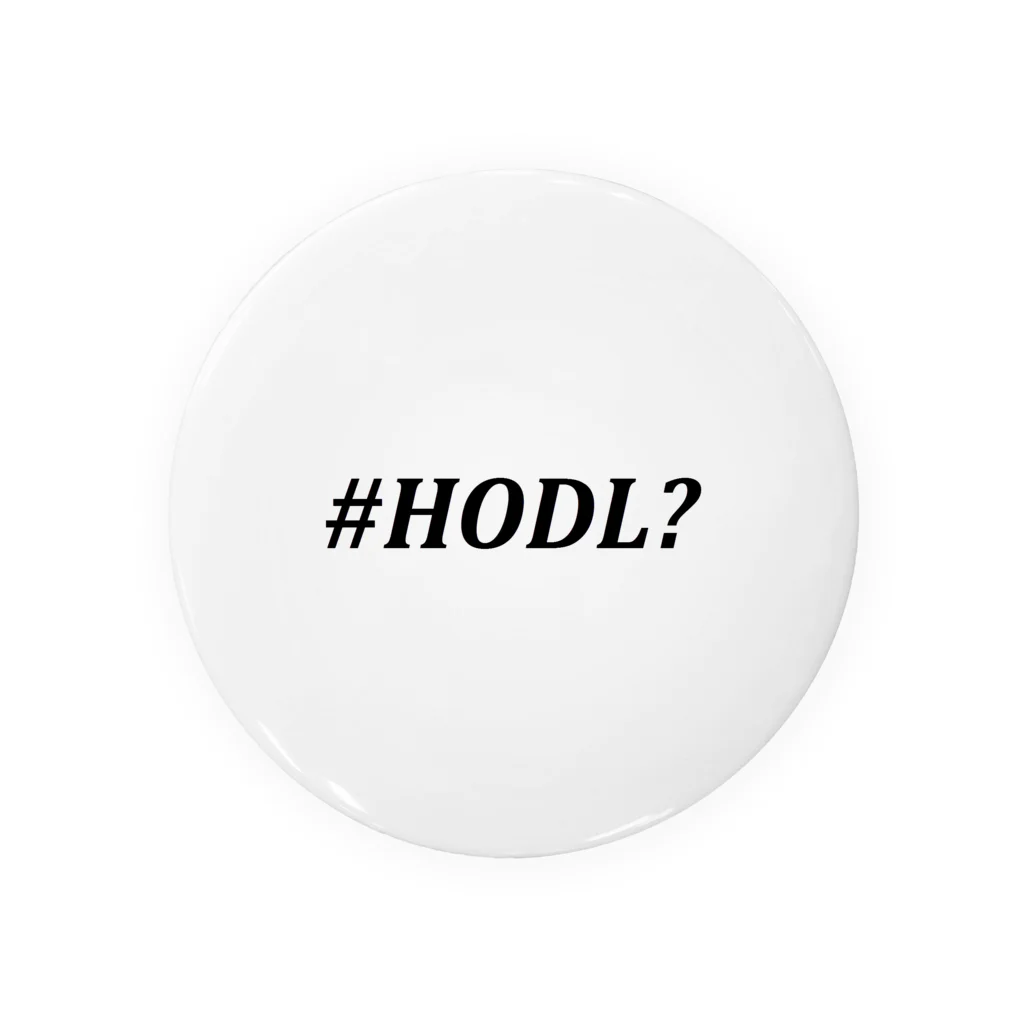 BBdesignのHODL Tin Badge