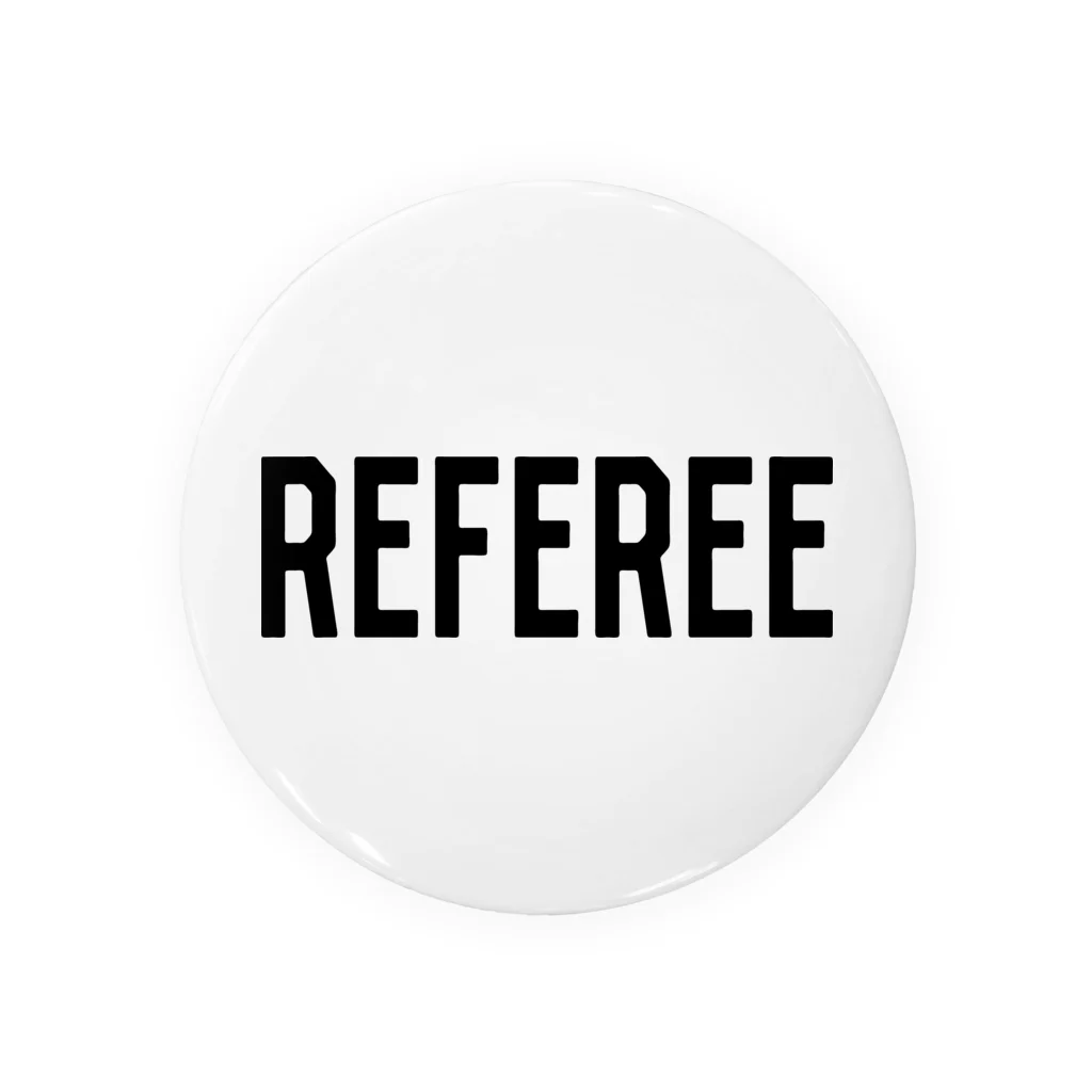AliviostaのREFEREE レフェリーロゴ 缶バッジ