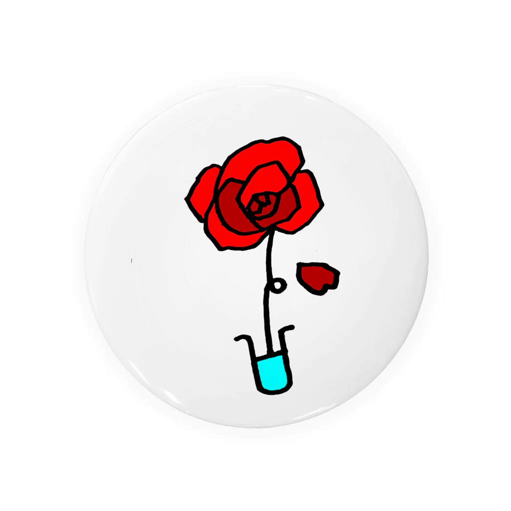 SO-RAのバラが散る Tin Badge