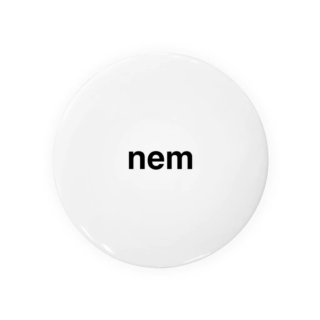 nemuのnem 缶バッジ