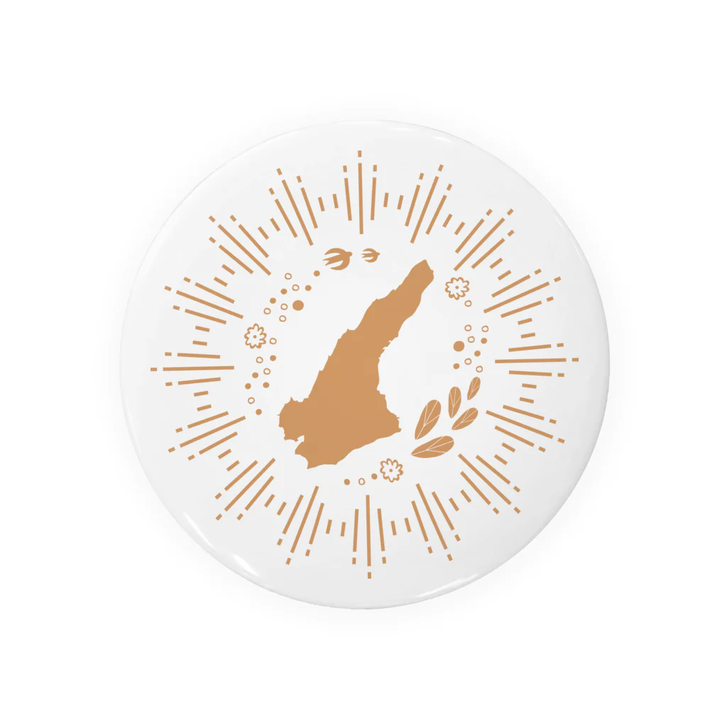 furusato_loveの淡路島デザイン01 Tin Badge