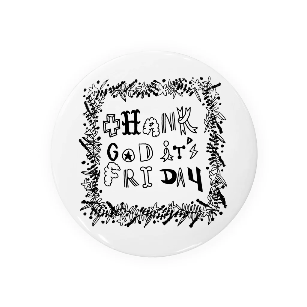 (incomplete) SHOPのtgif #4 Tin Badge