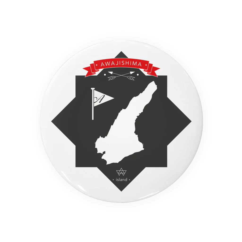 furusato_loveの淡路島デザイン02 Tin Badge