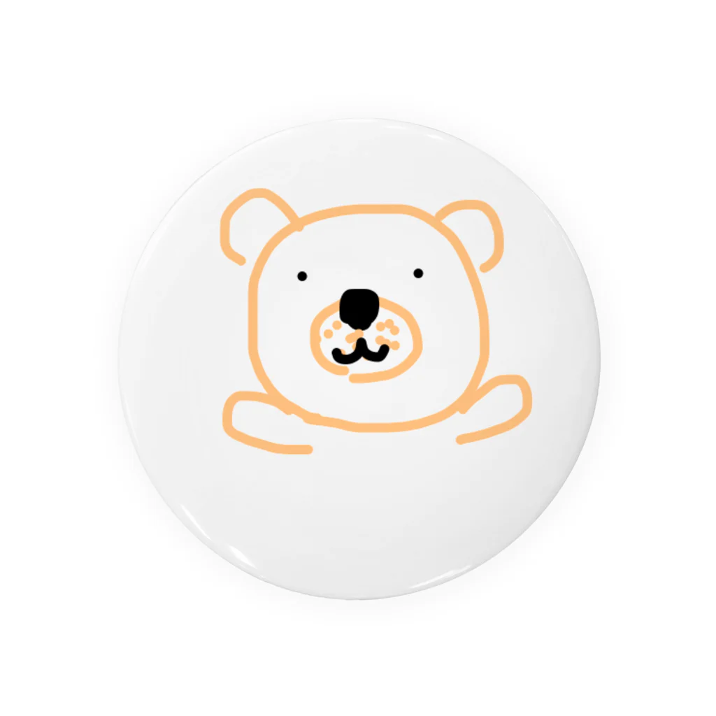 yuiponの雑なクマさん Tin Badge