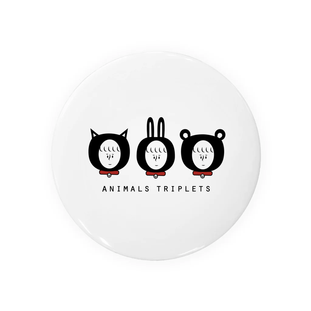 MNMNMのAnimals triplets Tin Badge