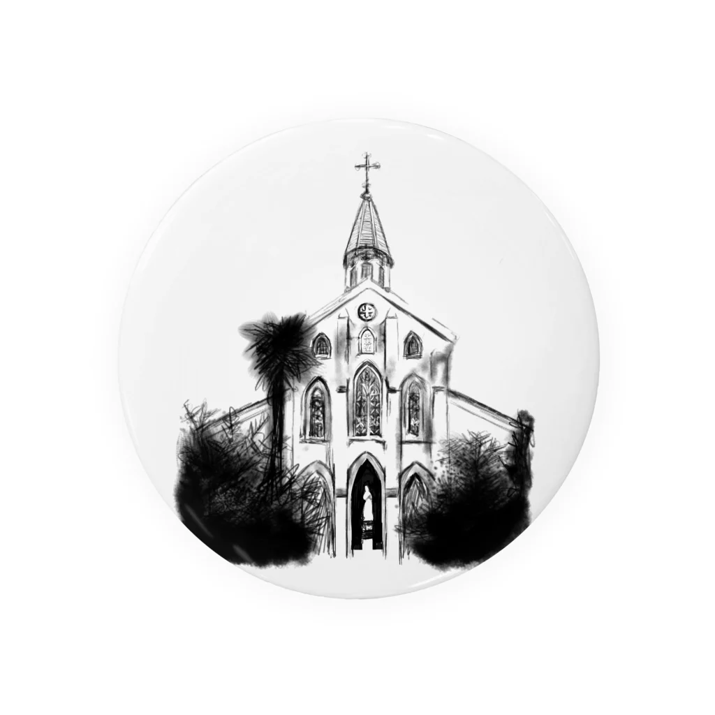 ZENの教会（長崎大浦天主堂） Tin Badge