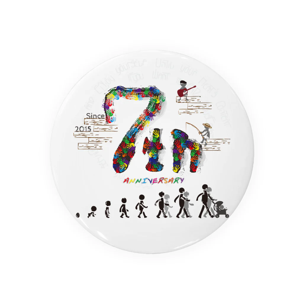 sevensroomのSEVEN'S ROOM7周年グッズ Tin Badge