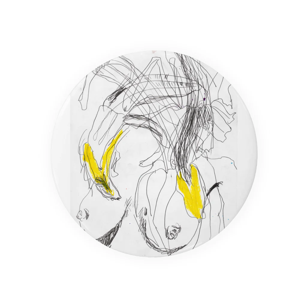 niimi ayaのbanana_lady Tin Badge