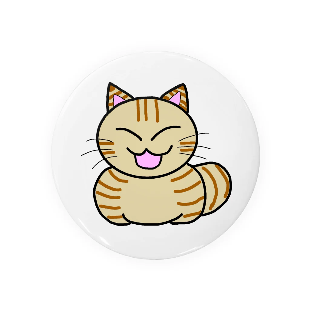 ねこねこにゃんこのねこだぬき Tin Badge