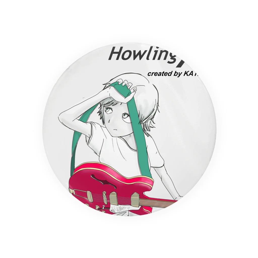 空想世界　HowlingAL のEpi Rain cloud 2 Tin Badge