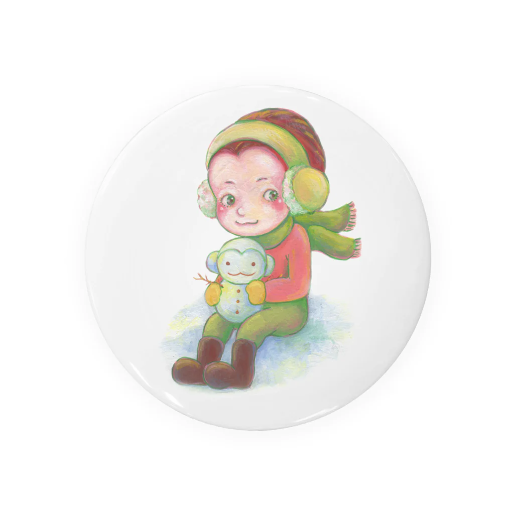 Pygmy Richa.のおさるだるま【Pygmy Richa.】 Tin Badge