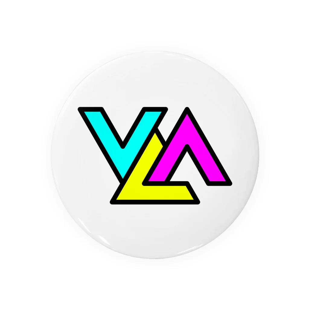 STRAIGHT_CURVEのVLA-LOGO-ITEM (COLOR) Tin Badge