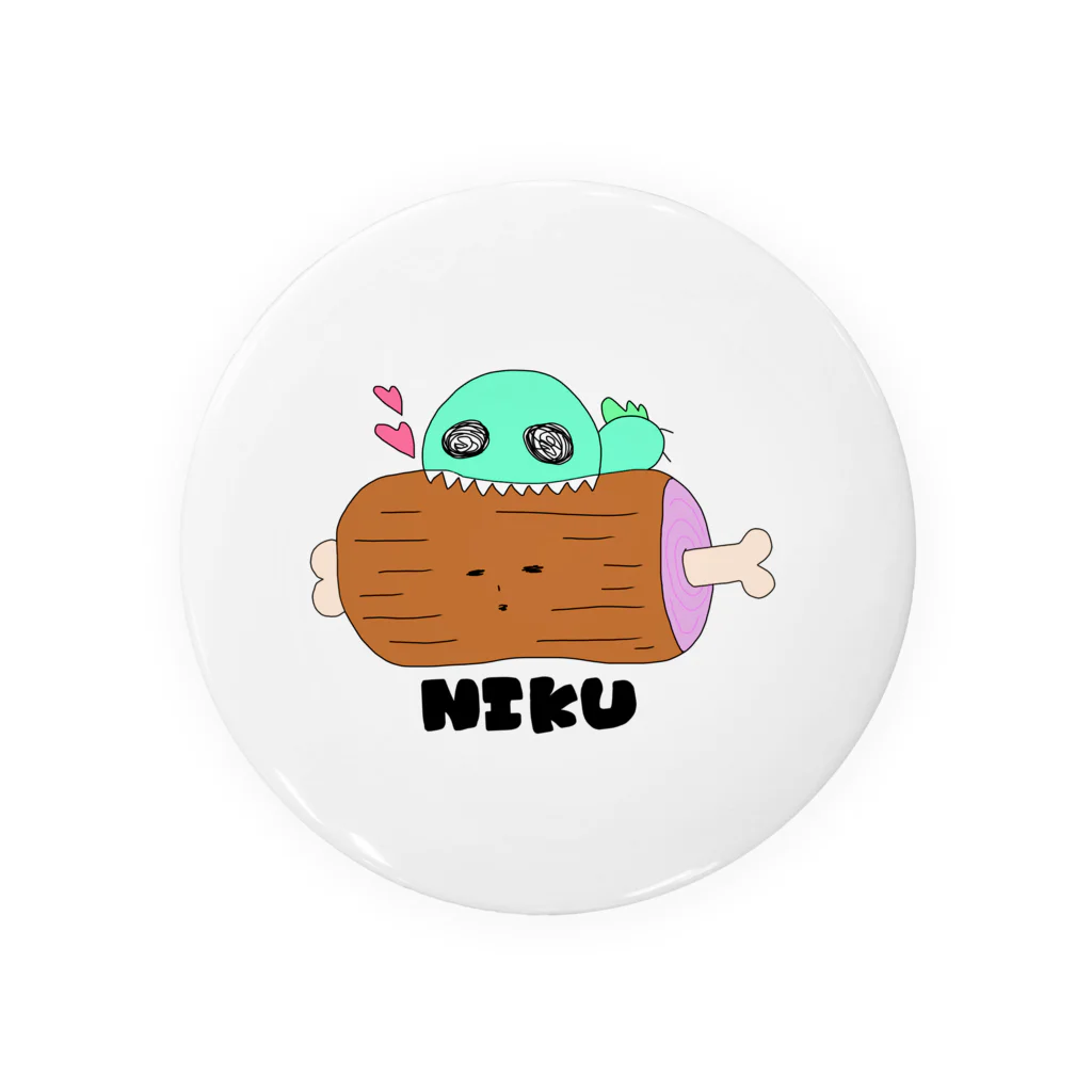 リリィのショップのNIMU と 変な生き物 Tin Badge