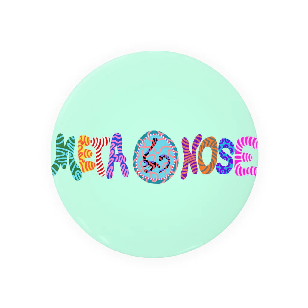 I AM METANOのMETA NOSE COLORFUL 2 缶バッジ