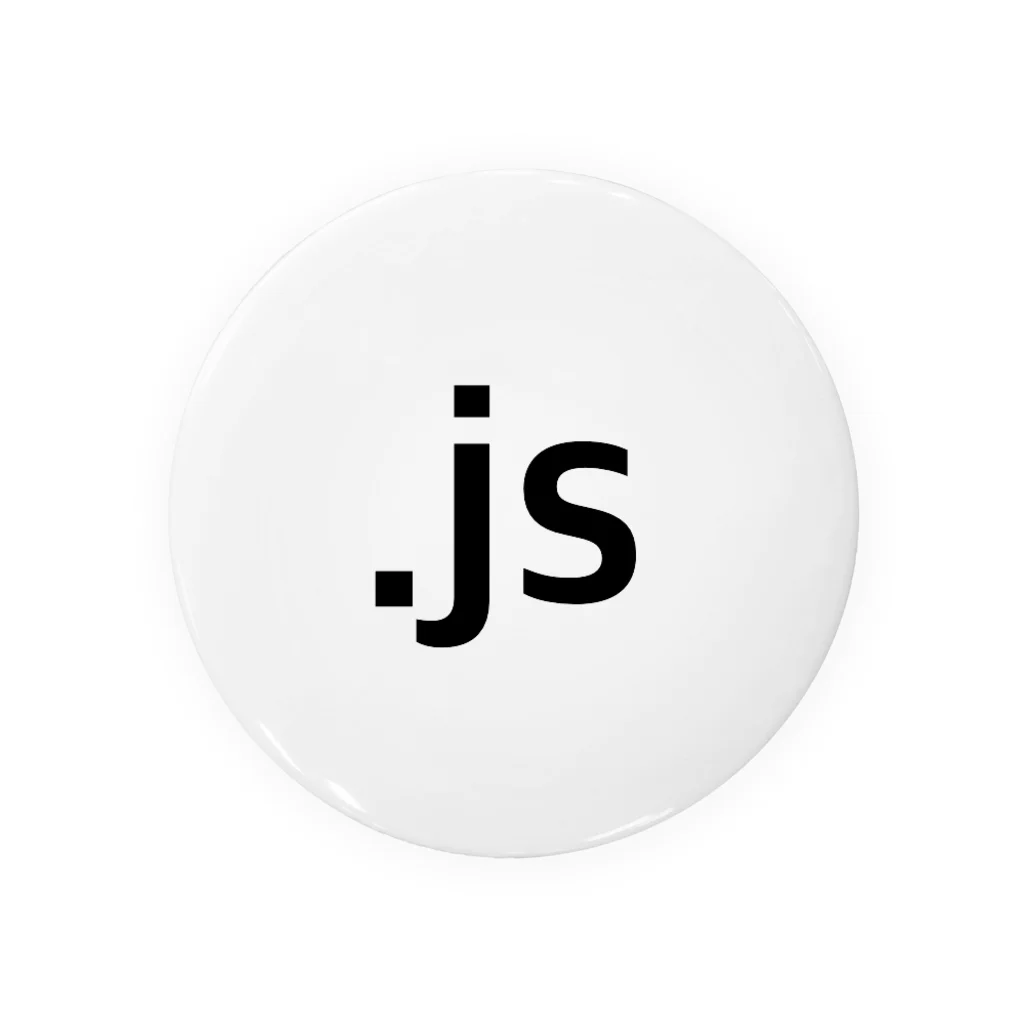 やまなつの拡張子シリーズ「.js」 缶バッジ