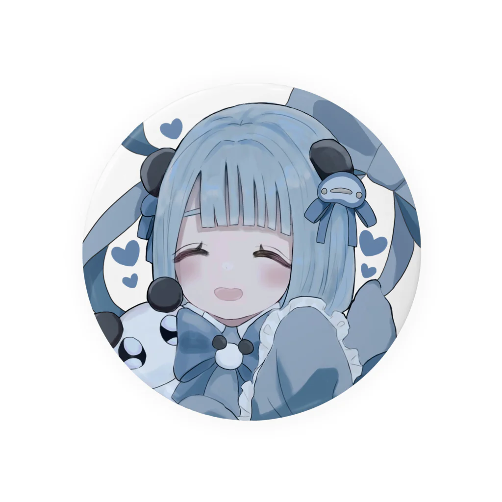 kodo_kodoのパンダのサブカル女の子 Tin Badge