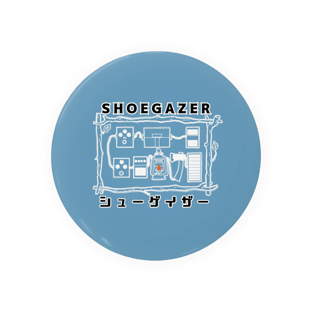 シューゲイザーのシューゲイザーのカンバ Tin Badge