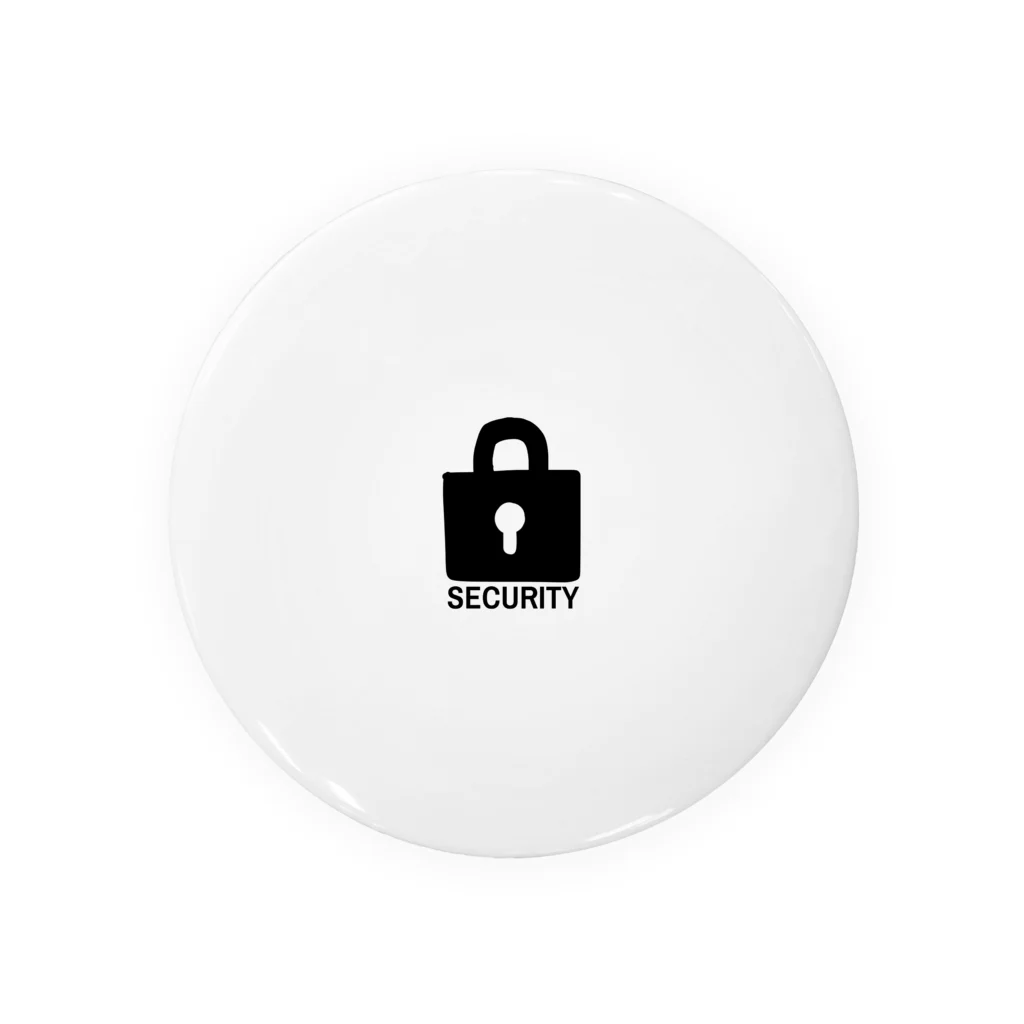 MUDA NA ICONのSECURITY Tin Badge