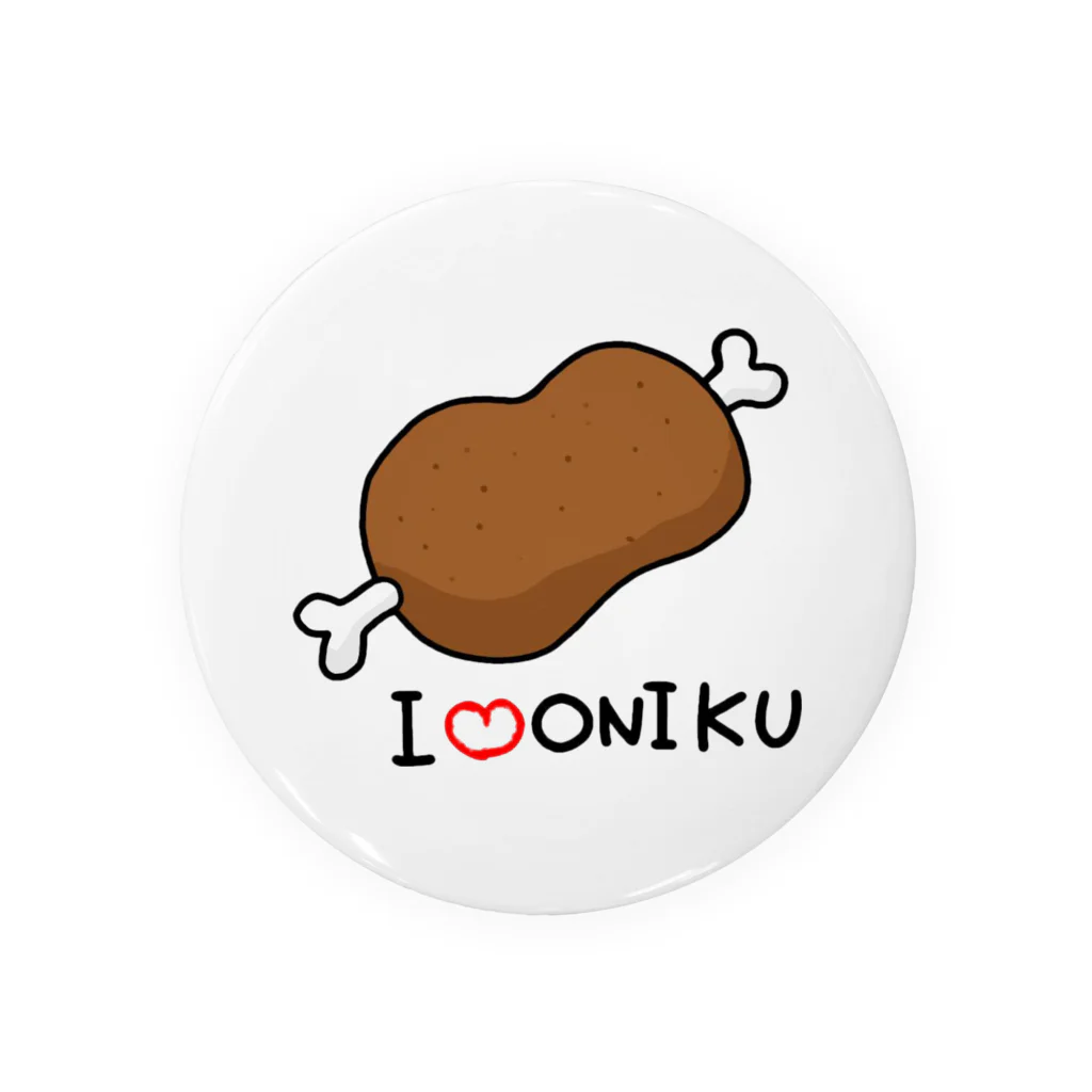 うさぎの広場のお肉T🍖 Tin Badge