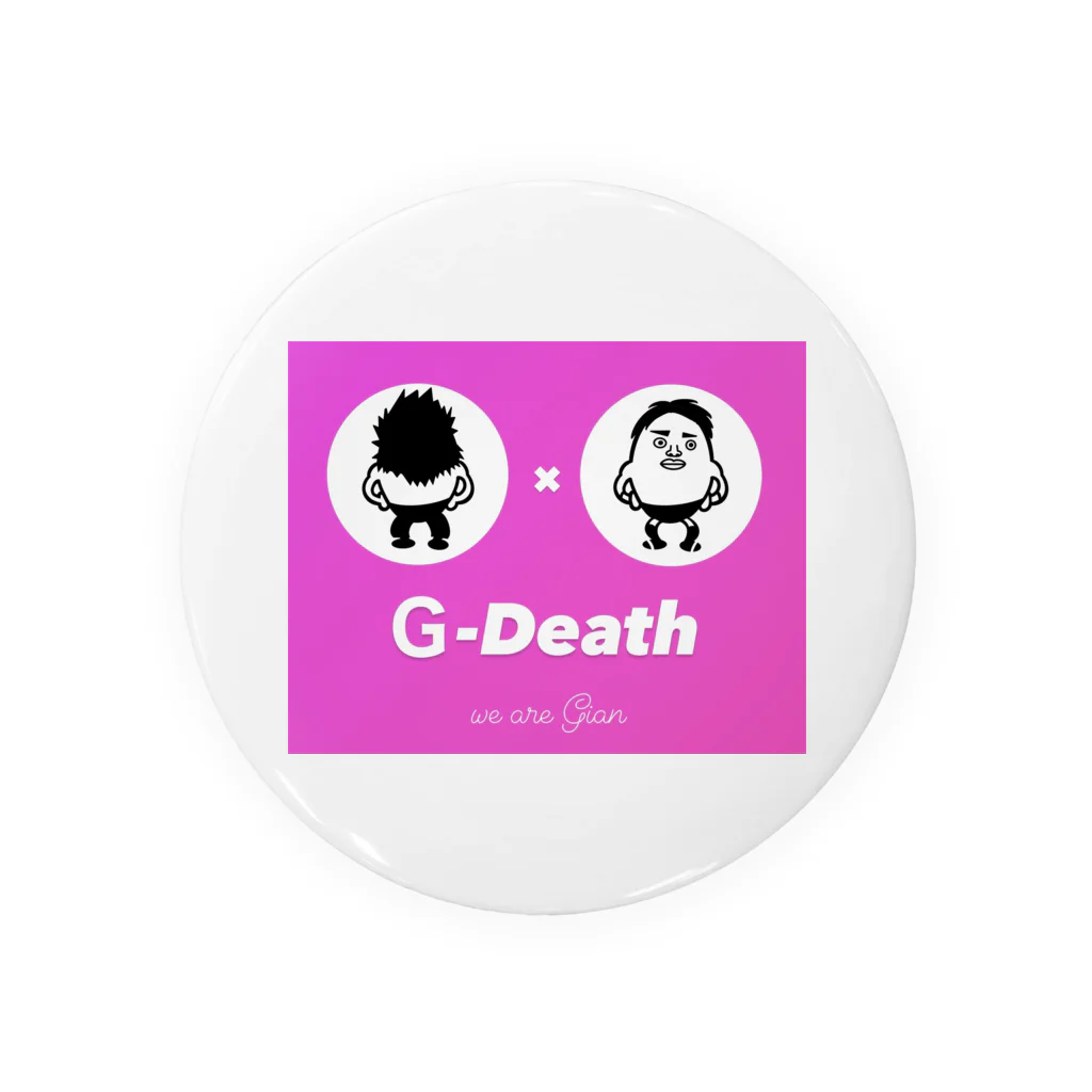 G-DeathのG-Deathタッグ 缶バッジ