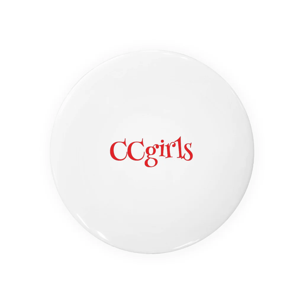 CCgirlsのCCロゴ入り Tin Badge