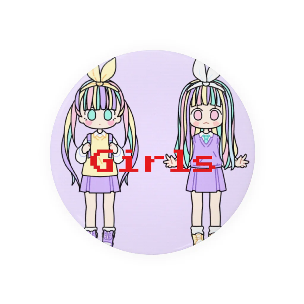 CCgirlsのGirls 缶バッジ