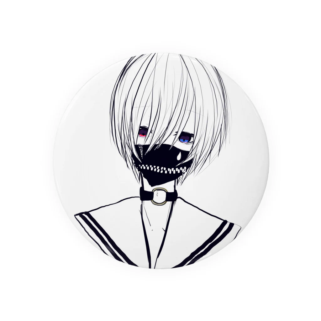 ✠✞✟☩✙✚蜂屋/黒野教徒✛☦☨☥✝✜のセーラー系男子 Tin Badge