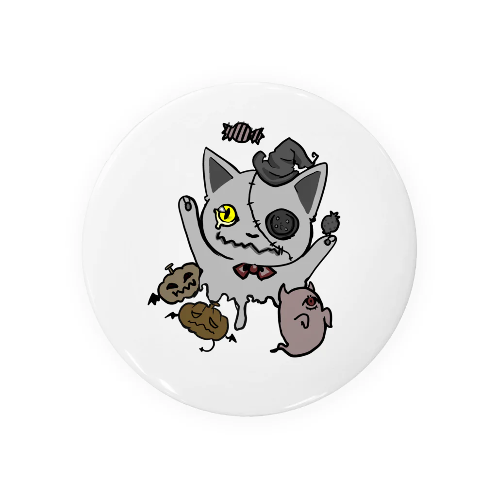 Toxic Paradeの猫の魔法使い Tin Badge