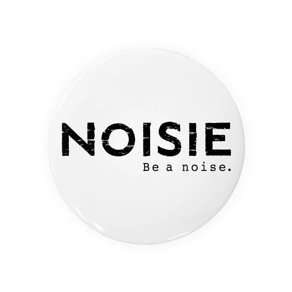 noisie_jpの『NOISIE』BLACKロゴシリーズ Tin Badge