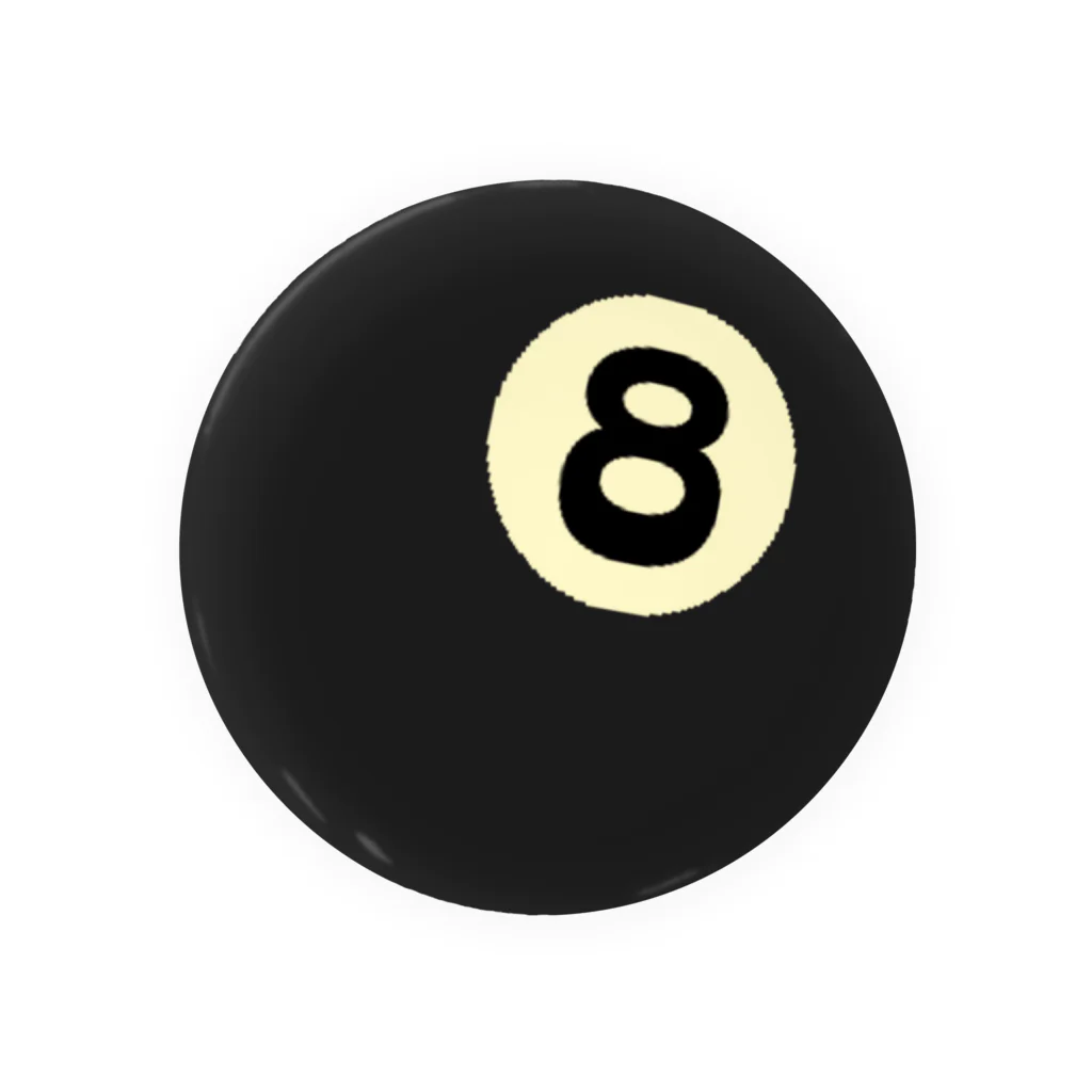 脂身通信Ｚの8-ball♪単体♪221202 Tin Badge