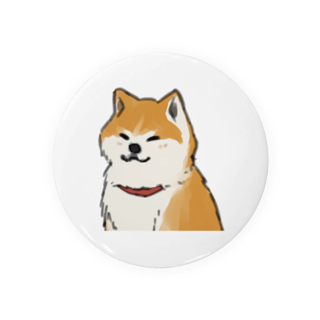 松峰のSUZURIのもふもふ秋田犬シリーズ Tin Badge